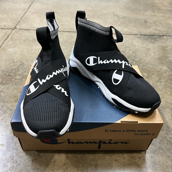 Men's Rally Crossover Shoes, Black/White - Picture 5 of 5